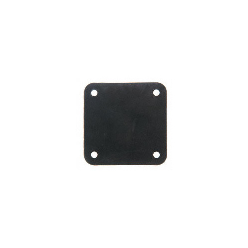 CRL BPG3BL Black Moisture Barrier Gasket for 6-1/2" x 6-1/2" Base Plates