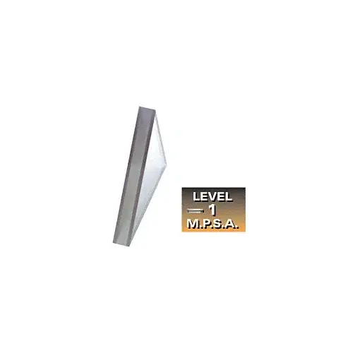 CRL LEXGARD1 Level 1 Bullet Resistant Custom Size Laminated Polycarbonate Panel Clear