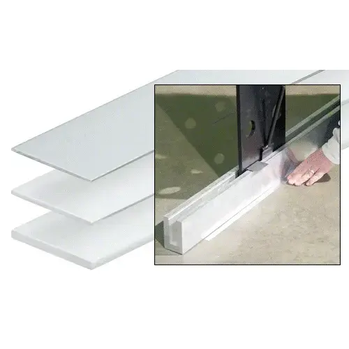 CRL BSS132 1/32" Aluminum Shim Strips - pack of 10