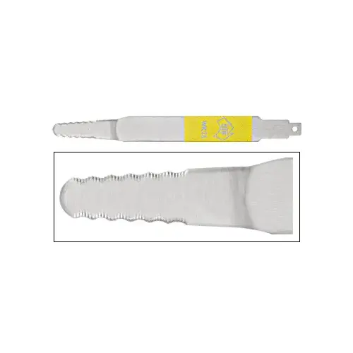 BTB 9-7/16" Serrated Universal Blade Satin Chrome BTB 9-7/16" Serrated Universal Blade Satin Chrome