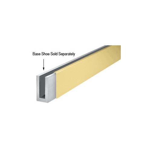 Satin Brass 120" Cladding for W5B Series Windscreen and Smoke Baffle Base Shoe