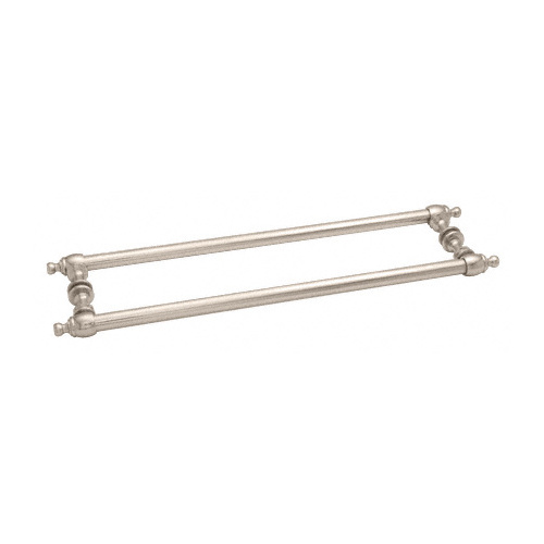 Polished Nickel Colonial Style 18" Back-to-Back Towel Bars