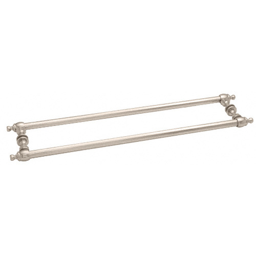 Polished Nickel Colonial Style 24" Back-to-Back Towel Bars