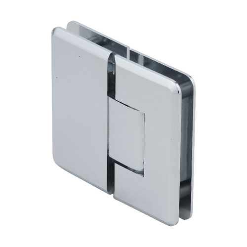 Chrome Cologne 380 Series Adjustable 180 degree Glass-to-Glass Hinge