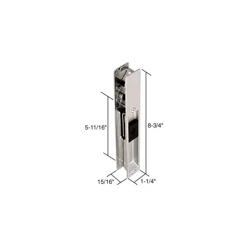 Non-Keyed Handle Set - 5-11/16" Screw Holes Aluminum