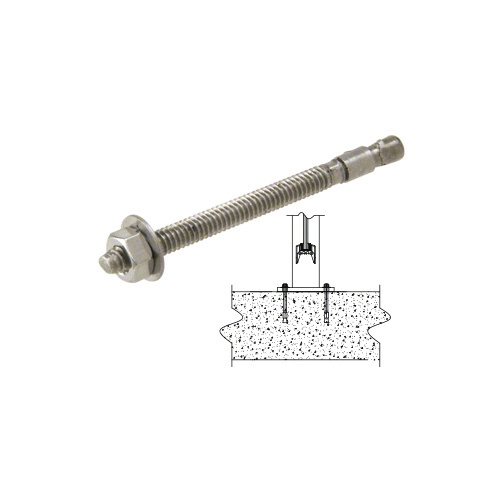 CRL CA325 Stainless Steel 1/4" x 3-1/4" Concrete Anchor