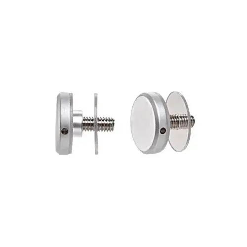 Satin Chrome 1-1/4" Diameter Standoff Cap Assembly