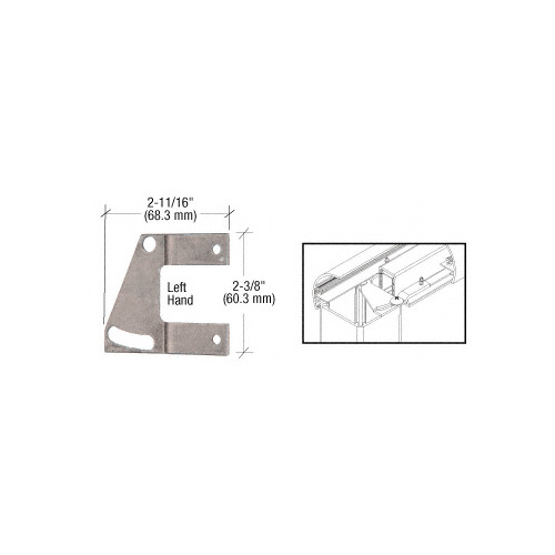 Adjustable Left Hand Top Rail Fastening Plate Mill