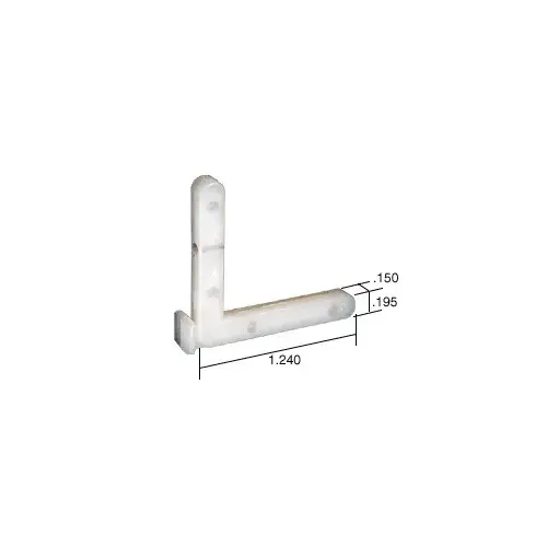 Corner Key - 1.240" Leg; .150" Width - pack of 20