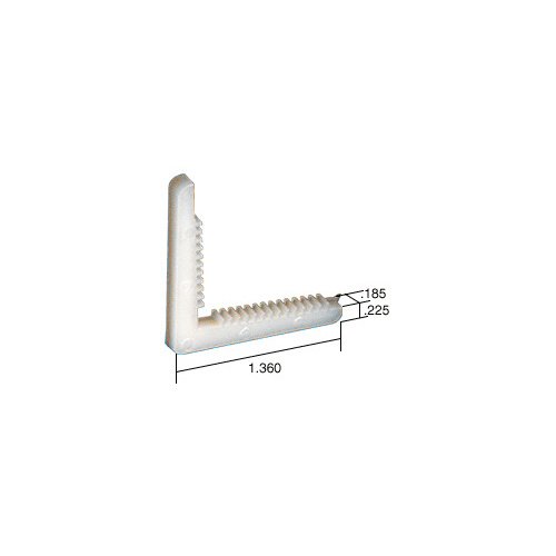 Corner Key - 1.360" Leg; .185" Width - Bulk 100/Pk