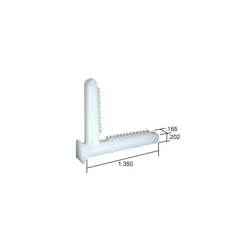 Corner Key - 1.350" Leg; .165" Width - pack of 20