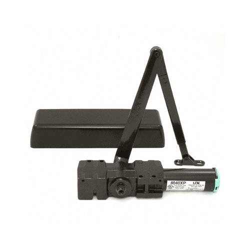 Dark Bronze Heavy-Duty 4041 Series ANSI Grade 1 Adjustable Spring Power Surface Mount Door Closer