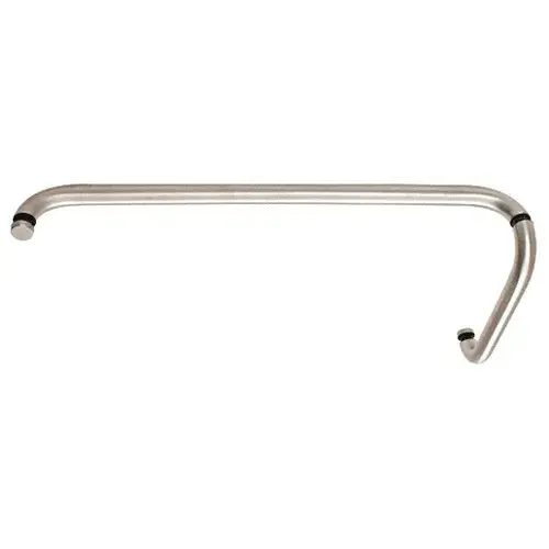 Brushed Stainless Steel 1-1/4" Diameter 12" x 28" Combination Handle