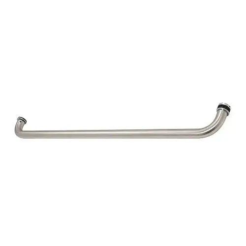 Brushed Stainless 28" Cross Bar Pull Handle for 4" x 10" Center Locks