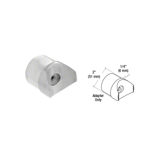 CRL CR2ADABS 316 Brushed Stainless CRS Post Adaptor