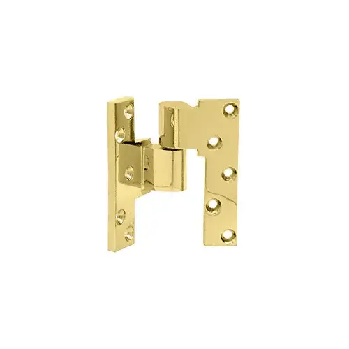 Polished Brass 3/4" Offset Intermediate Left Hand Pivot