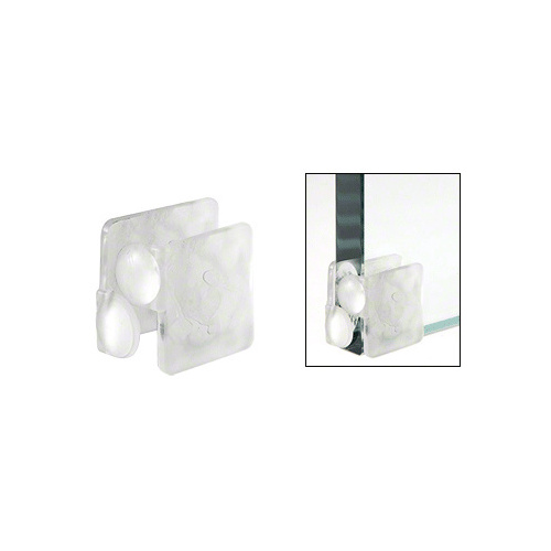 CRL CRL2945 Door Edge Guards for 290/295, 490/495 & 690/695 Series Sliding Door Systems Clear - pack of 4