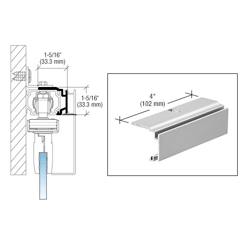 50 Series Track Cover Spacer