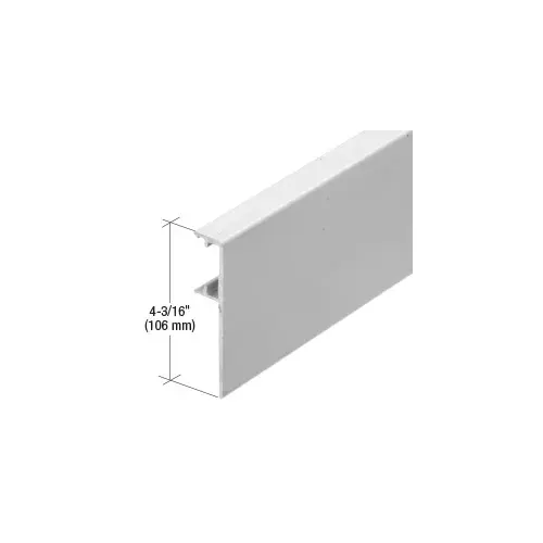 70 Satin Anodized Series Track Cover for Wood Doors - 118"