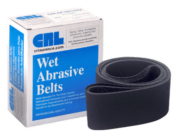 CRL CRL4X106180X 4" x 106" 180X Grit Wet Abrasive Belts for Upright Belt Sanders - 5/Bx