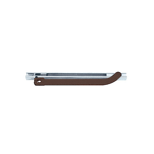 Dark Bronze Offset Arm Assembly with Mortise Type Slide -Track for 7/8" Deep Rail