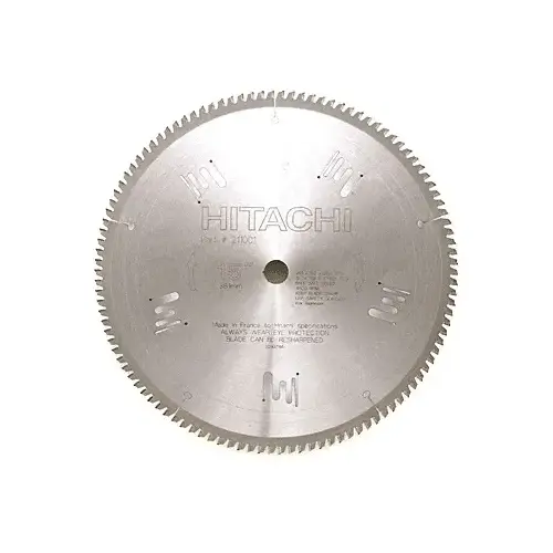 CRL CSB15X100AX 15" Hitachi 100 Tooth Carbide Tipped Saw Blade