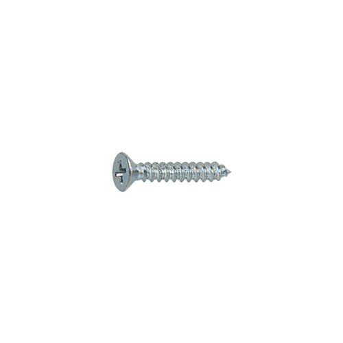 8 x 1" Flat Head Phillips Wood Screw for Use With D693 or D695 Bases - pack of 100