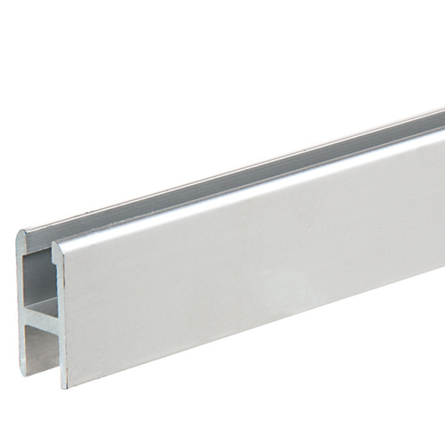 CRL D1652A Satin Anodized Low Profile 'H' Bar Extrusion 12 FT. Stock Length