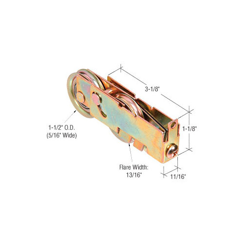 1-1/2" Steel Ball Bearing Tandem Roller - Fleetwood Doors