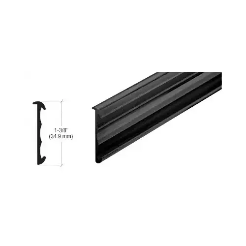 Black Price Tag Molding Extrusion  24" Length - pack of 10