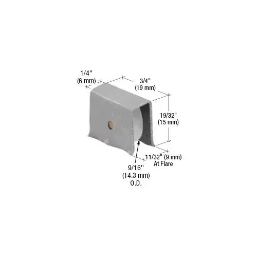 CRL D5650 Nylon Roller Assembly for Competitive 'H' Bar