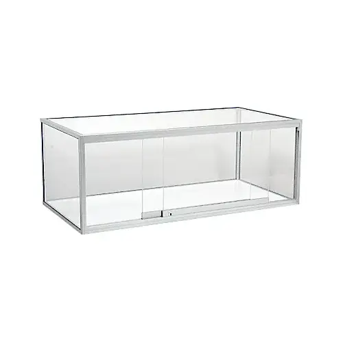 CRL D7030A Satin Anodized Custom Size Clover Showcase