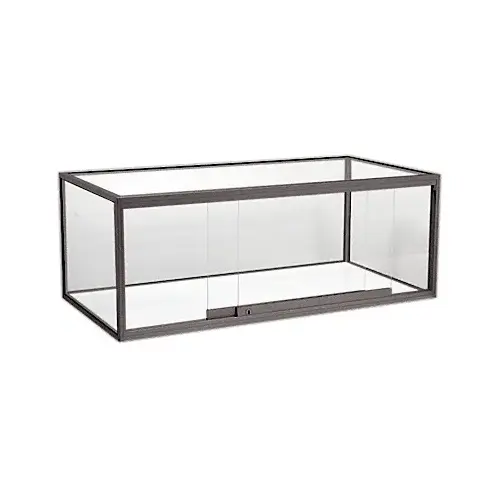 CRL D7030DU Dark Bronze Custom Size Clover Showcase