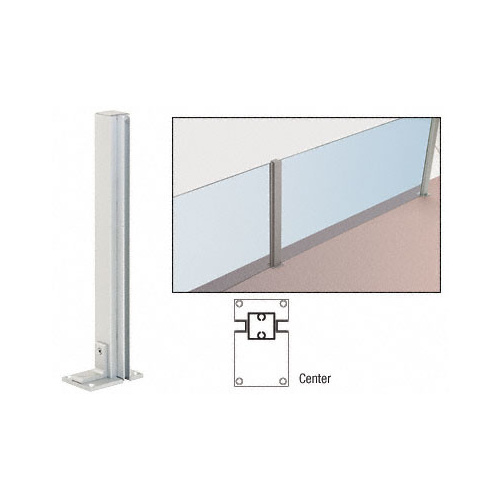 CRL D992A36C Satin Anodized 36" Center Standard Partition Post