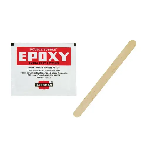 Double/Bubble DB04001 Extra Fast Setting Epoxy - 3.5 grams (.12 oz.) Clear