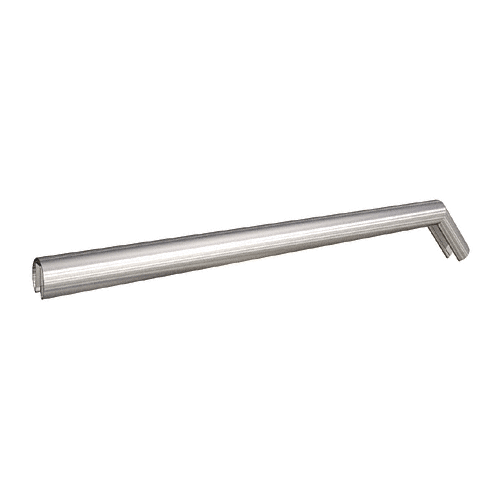 Long Length Custom Angle Vertical Corner for 1/2" or 5/8" Glass Cap Railing