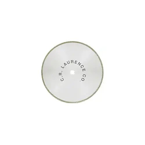 10" Plated Diamond Glass Cutting Blade 5/8" Arbor - 100 Grit