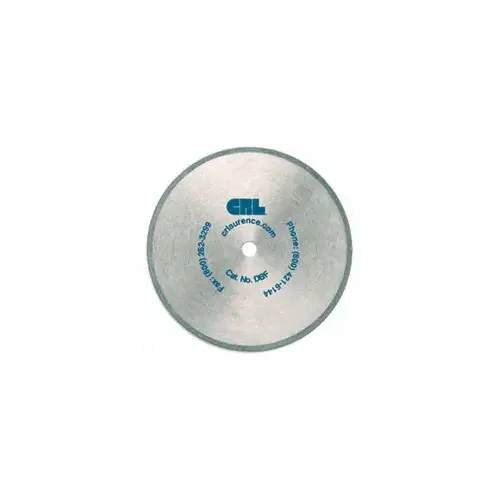 CRL DBF 5-3/8" Plated Diamond Saw Blade Fine 220 Grit with 10 mm Arbor