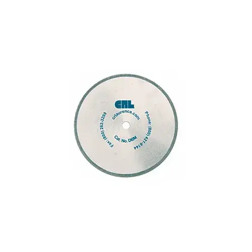 CRL DBM 5-3/8" Plated Diamond Saw Blade Medium 100 Grit with 10 mm Arbor