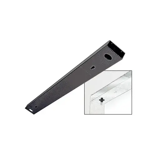 Oil Rubbed Bronze Custom Length 4" No Pocket Double Sided Door Header