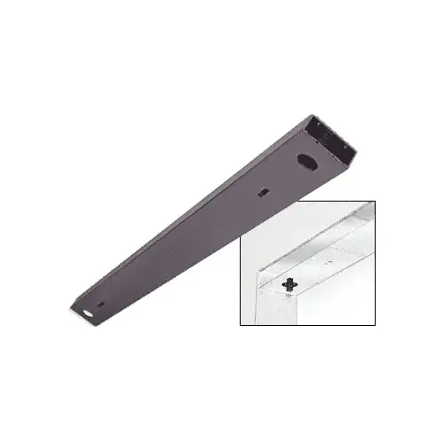 Oil Rubbed Bronze 6" No Pocket Double Sided Door Header Custom Length