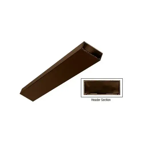 Oil Rubbed Bronze 4-1/2" Header/Jamb With Flat Filler Custom Length