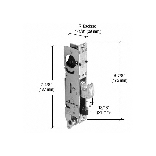 Adams Rite DH18900R Right Hand Hook Throw Deadbolt/Latch