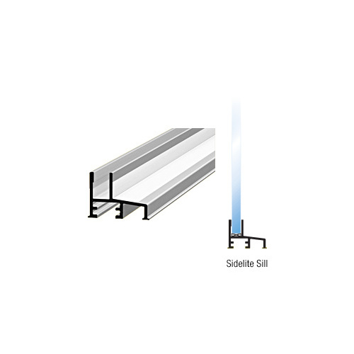 Brite Anodized 72" Sidelite Sill for CK/DK Cottage Series Sliders