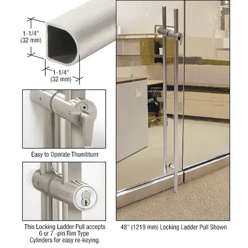 CRL DLLPA84BS Brushed Stainless 84