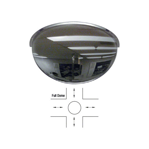 32" Diameter 360 Degree Vision Acrylic Dome Mirror