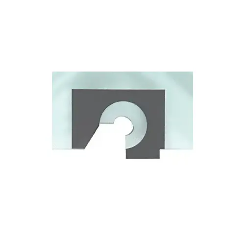 Template for Concord Shower Door Hinges