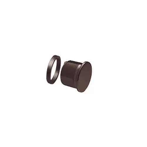 CRL DRA30DU Dark Bronze Mortise Dummy Cylinder