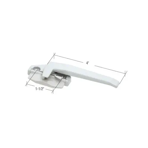 CRL DS324W White Right Hand Cam Handle with 1-1/2" Screw Holes