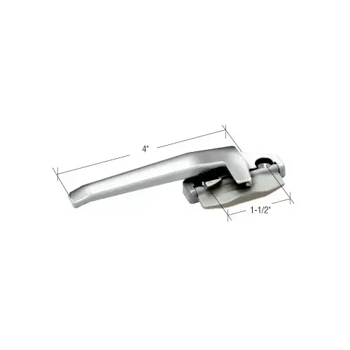 CRL DS325AL Aluminum Left Hand Cam Handle with 1-1/2" Screw Holes